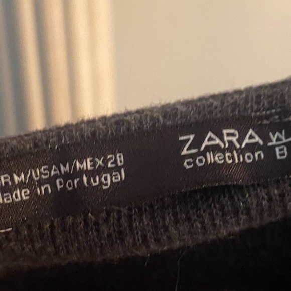 ZARA Gray Fitted Dress - NWOT SIZE M - Picture 4 of 4